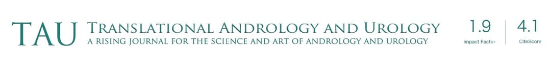 Translational Andrology and Urology